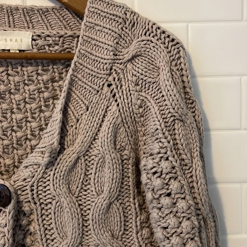 SHAE Anthro cropped shrug/sweater - Picture 2 of 8